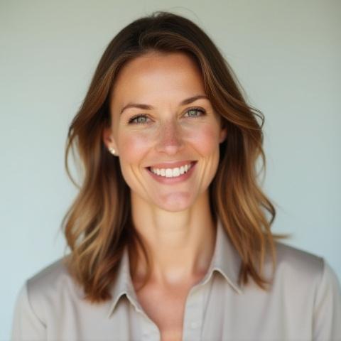 Professional headshot of Sarah Jensen, Director of Operations at SageWise Logistics.